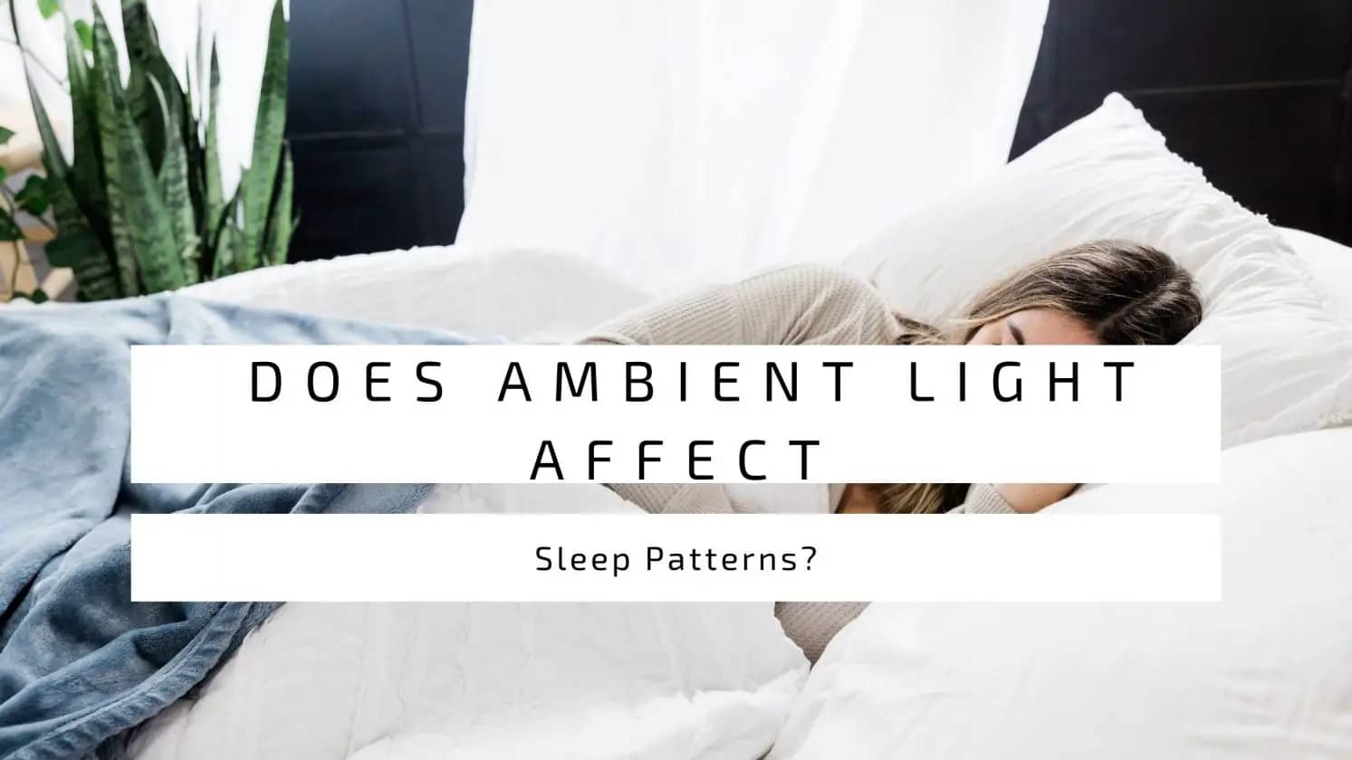 Does Ambient Light Affect Sleep Patterns?